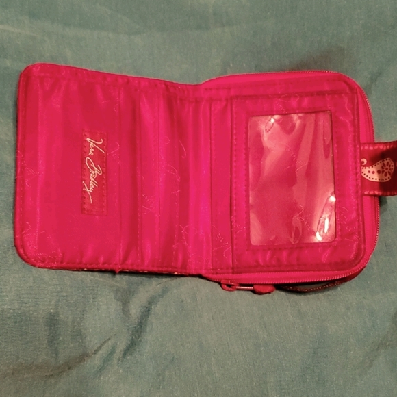 Vera Bradley Mesa Red Bi-Fold Wallet - Picture 2 of 7